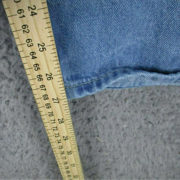 Cider Jeans Womens 2XL Medium Wash High Rise Butterfly Cutout Wide Leg - Picture 6 of 10